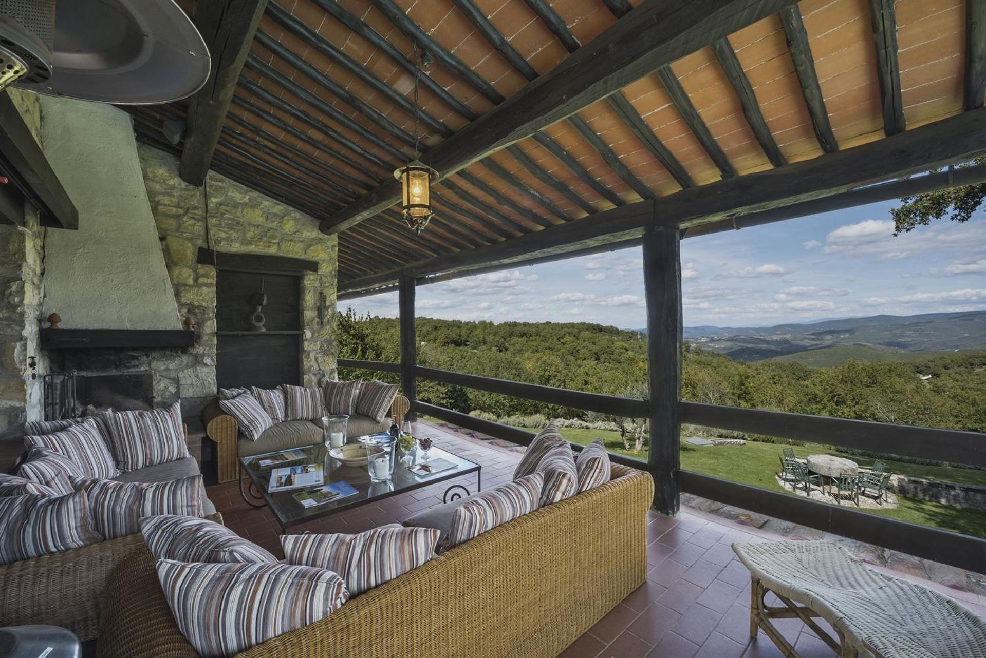 Casale Cipressi Villa Castellina in Chianti Exterior photo